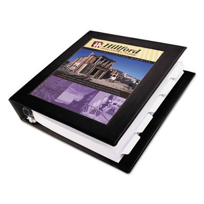 View larger image of Framed View Heavy-Duty Binders, 3 Rings, 1.5" Capacity, 11 x 8.5, Black
