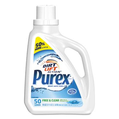 View larger image of Free And Clear Liquid Laundry Detergent, Unscented, 75 Oz Bottle, 6/carton