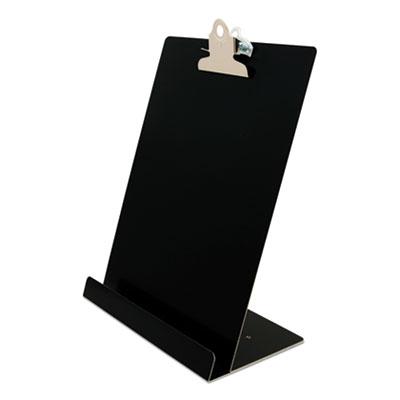 View larger image of Free Standing Clipboard and Tablet Stand, 1" Clip Capacity, Letter Size: Holds 8.5 x 11 Sheets, Black