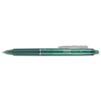 View larger image of FriXion Clicker Erasable Retractable Gel Pen, 0.7 mm, Green Ink/Barrel, Dozen