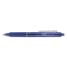 FriXion Clicker Erasable Retractable Gel Pen, Fine 0.7 mm, Blue Ink, Blue Barrel
