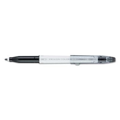 View larger image of FriXion Colors Erasable Stick Marker Pen, 2.5 mm, Black Ink, White Barrel