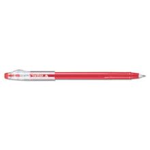 FriXion ColorSticks Erasable Stick Gel Pen, Fine 0.7mm, Red Ink/Barrel, Dozen