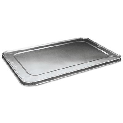 View larger image of Aluminum Steam Table Pan Lids, Fits Full-Size Pan, Deep,12.88 x 20.81 x 0.63, 50/Carton