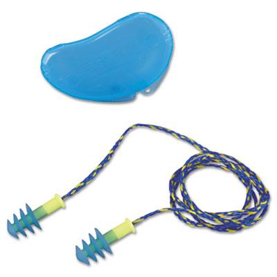 View larger image of FUS30 HP Fusion Multiple-Use Earplugs, Reg, 27NRR, Corded, BE/WE, 100 Pairs