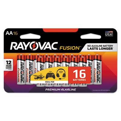 View larger image of Fusion Advanced Alkaline AA Batteries, 16/Pack