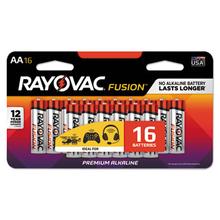Fusion Advanced Alkaline AA Batteries, 16/Pack
