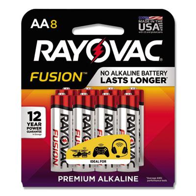 View larger image of Fusion Advanced Alkaline AA Batteries, 8/Pack