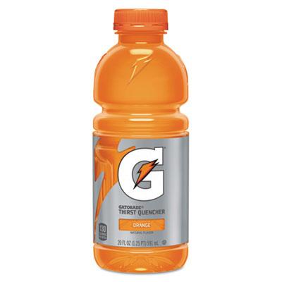View larger image of G-Series Perform 02 Thirst Quencher, Orange, 20 oz Bottle, 24/Carton