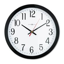 Gallery Wall Clock, 16" Overall Diameter, Black Case, 1 AA (sold separately)