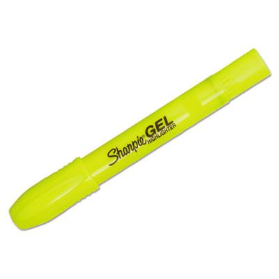 View larger image of Gel Highlighters, Bullet Tip, Fluorescent Yellow