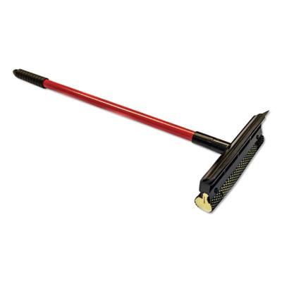 View larger image of General-Duty Squeegee, 8" Wide Blade, Black/Red, 21" Handle