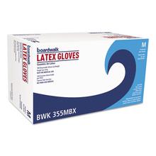 General Purpose Powdered Latex Gloves, Medium, Natural, 4.4 mil, 1,000/Carton