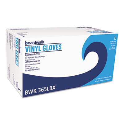 View larger image of General Purpose Vinyl Gloves, Powder/Latex-Free, 2.6 mil, Large, Clear, 100/Box