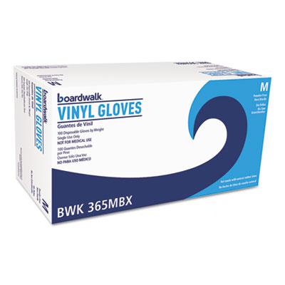 View larger image of General Purpose Vinyl Gloves, Powder/Latex-Free, 2.6 mil, Medium, Clear, 100/Box