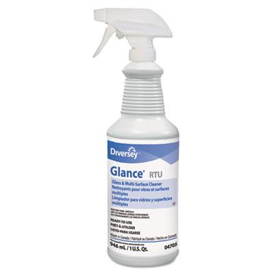 View larger image of Glance Glass and Multi-Surface Cleaner, Original, 32 oz Spray Bottle, 12/Carton