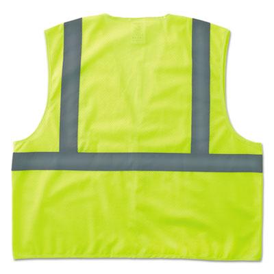 View larger image of GloWear 8205HL Type R Class 2 Super Econo Mesh Safety Vest, Lime, 2X-/3X-Large