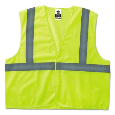 View larger image of GloWear 8205HL Type R Class 2 Super Econo Mesh Safety Vest, Lime, Small/Medium