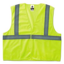 GloWear 8205HL Type R Class 2 Super Econo Mesh Safety Vest, Lime, Small/Medium
