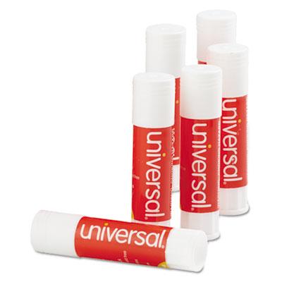 View larger image of Glue Stick, 0.28 oz, Applies and Dries Clear, 12/Pack