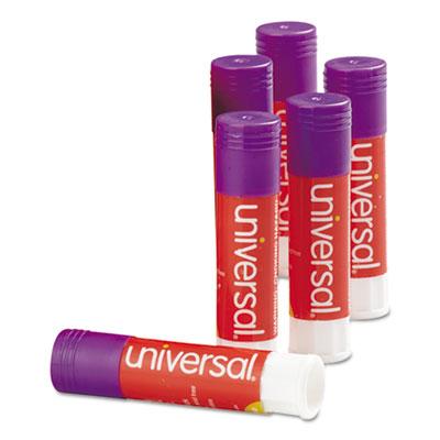 View larger image of Glue Stick, 0.28 oz, Applies Purple, Dries Clear, 12/Pack