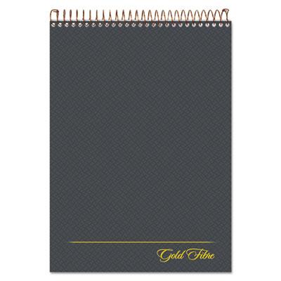 View larger image of Gold Fibre Wirebound Project Notes Pad, Project-Management Format, Gray Cover, 70 White 8.5 X 11.75 Sheets
