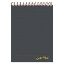 Gold Fibre Wirebound Project Notes Pad, Project-Management Format, Gray Cover, 70 White 8.5 X 11.75 Sheets