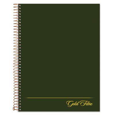 View larger image of Gold Fibre Wirebound Project Notes Book, 1-Subject, Project-Management Format, Green Cover, (84) 9.5 x 7.25 Sheets