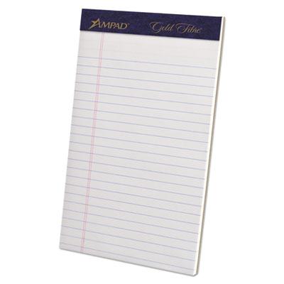 View larger image of Gold Fibre Writing Pads, Narrow Rule, 50 White 5 X 8 Sheets, 4/pack