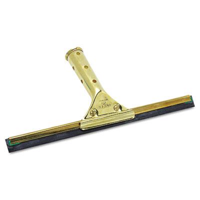 View larger image of Golden Clip Brass Squeegees, 12" Wide Blade, 4.5" Handle