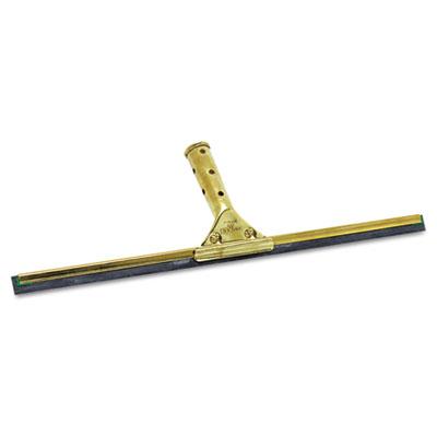 View larger image of Golden Clip Brass Squeegee Complete, 18" Wide Blade, 4.5" Handle