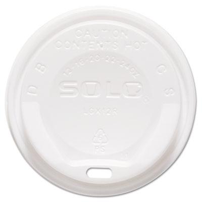 View larger image of The Gourmet Lid Hot Cup Lids for Trophy Plus, Fits 12 oz to 20 oz, White, 1,500/Carton