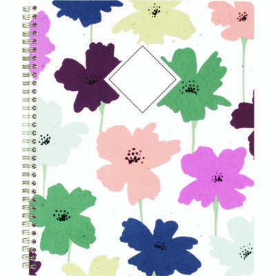 View larger image of GreenPath Academic Year Weekly/Monthly Planner, Floral Artwork, 11" x 9.38", Multicolor Cover, 12-Month: July 2024-June 2025