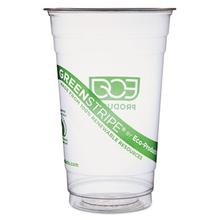 GreenStripe Renewable and Compostable Cold Cups - 20 oz, 50/Pack, 20 Packs/Carton