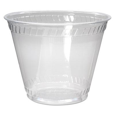View larger image of Greenware Cold Drink Cups, Old Fashioned, 9 oz, Clear, 1000/Carton