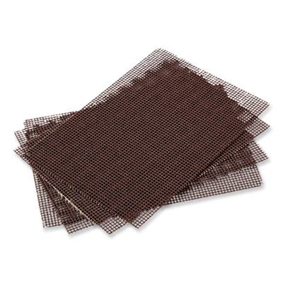 View larger image of Griddle-Grill Screen, Aluminum Oxide, Brown, 4 x 5.5, 20/Pack, 10 Packs/Carton