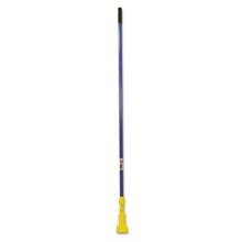 Gripper Fiberglass Mop Handle, 60", Blue/Yellow