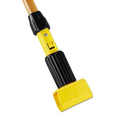 View larger image of Gripper Hardwood Mop Handle, 1 1/8 dia x 60, Natural/Yellow