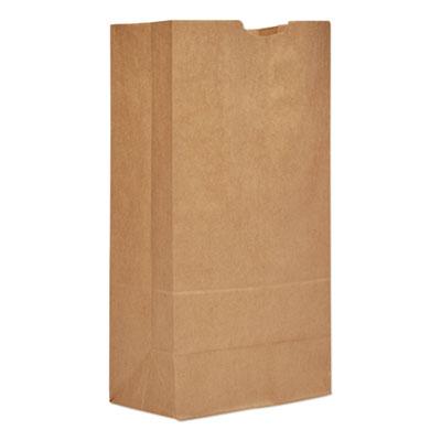 View larger image of Grocery Paper Bags, #20, 8.25" x 5.94" x 16.13", Kraft, 500 Bags