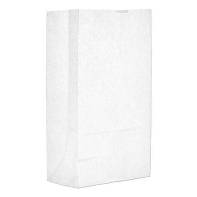 View larger image of Grocery Paper Bags, 40 lb Capacity, #12, 7.06" x 4.5" x 13.75", White, 500 Bags