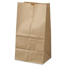 Grocery Paper Bags, 40 lb Capacity, #25 Squat, 8.25" x 6.13" x 15.88", Kraft, 500 Bags