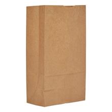 Grocery Paper Bags, #12, 7" x 4.38" x 13.75", Kraft, 500 Bags