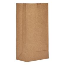 Grocery Paper Bags, 50 lb Capacity, #8, 6.13" x 4.13" x 12.44", Kraft, 500 Bags