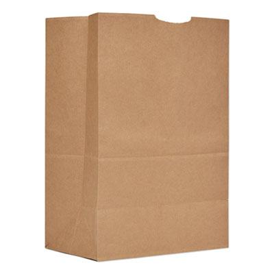 View larger image of Grocery Paper Bags, 20-25 lb Capacity, 1/6 BBL, 12" x 7" x 17", Kraft, 500 Bags