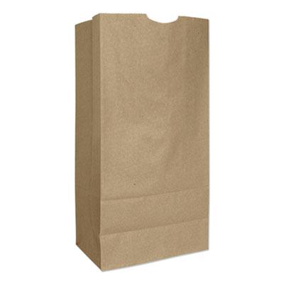 View larger image of Grocery Paper Bags, 57 lb Capacity, #16, 7.75" x 4.81" x 16", Kraft, 500 Bags