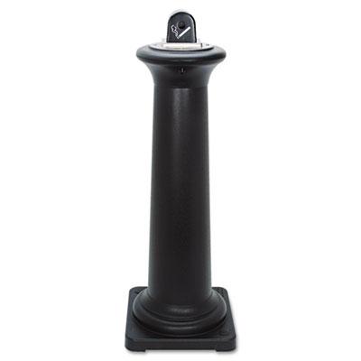 View larger image of GroundsKeeper Tuscan Receptacle, 22.05 gal, 13 dia x 38.38h, Black