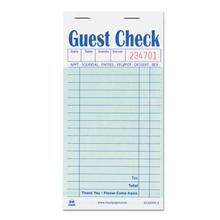 Guest Check Pad, 17 Lines, Two-Part Carbon, 3.5 x 6.7, 50 Forms/Pad, 50 Pads/Carton