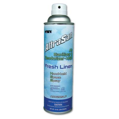 View larger image of Handheld Air Sanitizer/Deodorizer, Fresh Linen, 10 oz Aerosol, 12/Carton