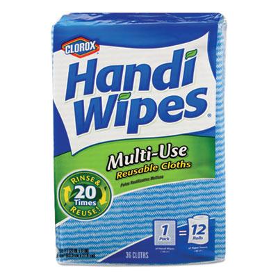 View larger image of Handi Wipes, 21 x 11, Blue, 36 Wipes/Pack, 4 Packs/Carton