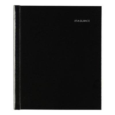 View larger image of DayMinder Hard-Cover Monthly Planner with Memo Section, 8.5 x 7, Black Cover, 12-Month (Jan to Dec): 2024